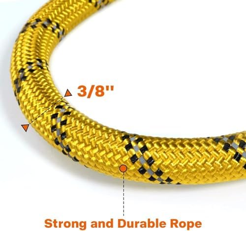 Taglory Rope Dog Leash for Small Medium Dogs, 6 FT Padded Handle - Image 3