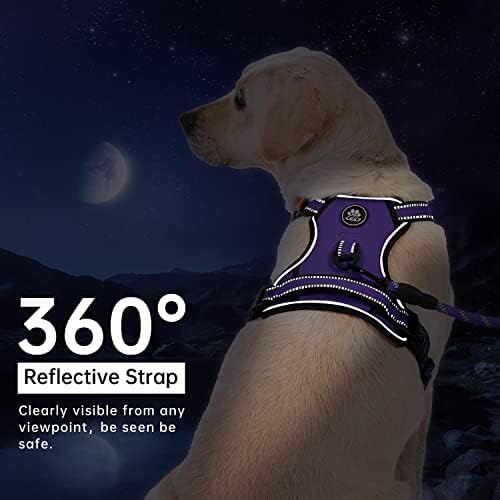 IVY&LANE No Pull Dog Harness for Medium Dogs, Reflective Dog Vest Harness - Image 6