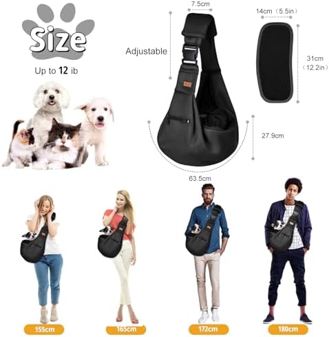 CUBY Dog and Cat Sling Carrier - Image 5