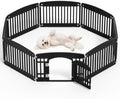 DUMOS Plastic Dog Playpen, 24 Inch 8 Panels Small Pet Fence Play Pen by DumosLifestyle