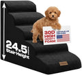 Miorun Dog Stairs for High Beds, 24.5" Foam Pet Ramp Step for Small Dogs by Miorun