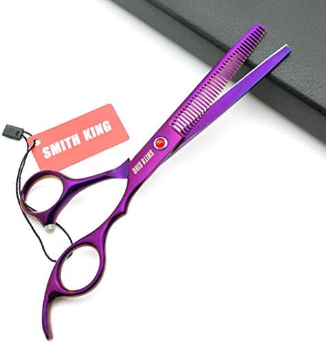 7.0in Professional Pet Grooming Scissors set, Straight & Thinning & Curved - Image 5