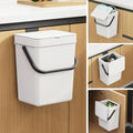 LALASTAR Small Trash Can with Lid, Kitchen Compost Bin by LALASTAR