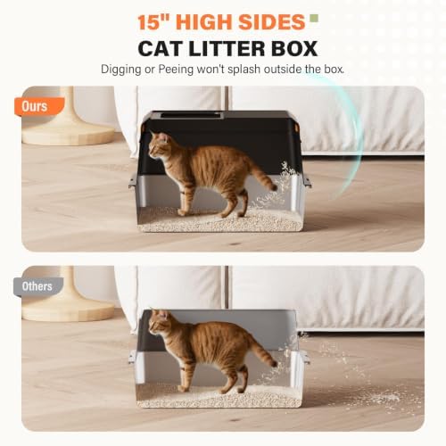 Removable Stainless Steel Cat Litter Box - Image 3