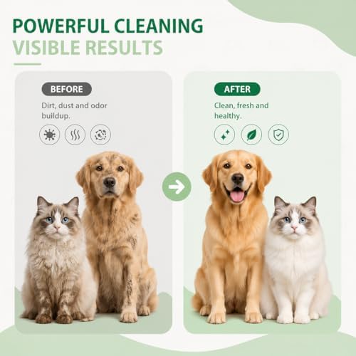 Pet Cleaning Glove Wipes for Dogs & Cats - Image 4