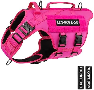 Petnanny Tactical Dog Harness Service Vest by PETNANNY