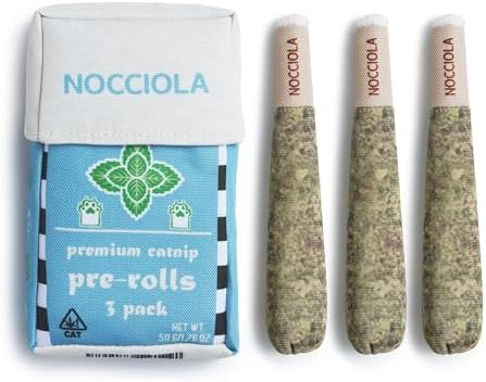 Nocciola 3 Pack Catnip Toys for Cats, Funny Cat Toys Filled by Nocciola
