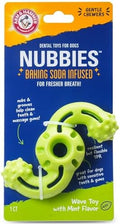 Arm & Hammer Nubbies Wave Dog Dental Chew Toy, Mint Flavor by ArmHammer