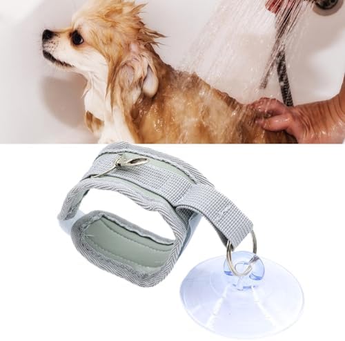 Pet Bathing Suction Cup Tether Adjustable Lightweight Bath Fixer Leash - Image 6