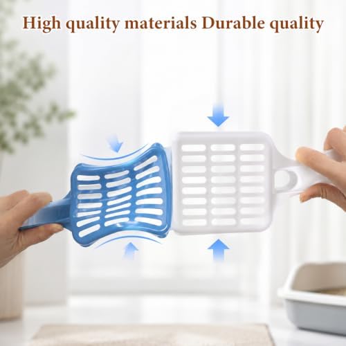 2 Pcs Non-Stick Litter Scooper Cat Litter Scoop - Image 3