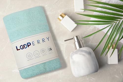 Looperry 6 Pack Small Bath Towel Set - Image 2