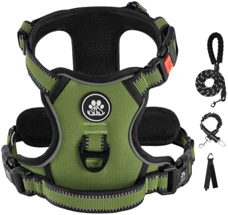 IVY&LANE No Pull Dog Harness for Large Dogs, Reflective Dog Vest Harness by IVYLANE