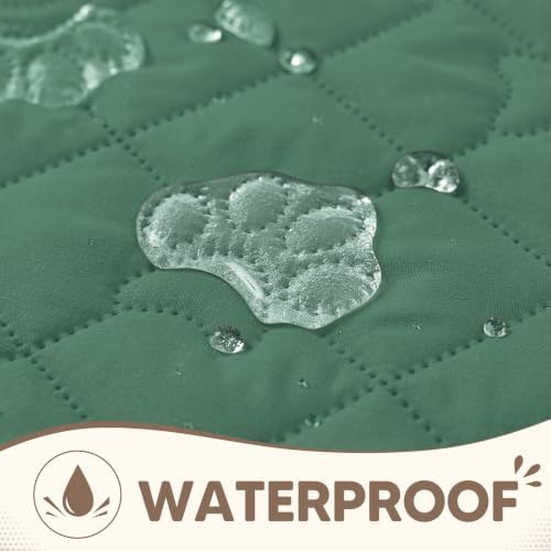 PAWFINITY Waterproof Bed Cover for Dogs, Pet Blanket for Mattress Washable - Image 2