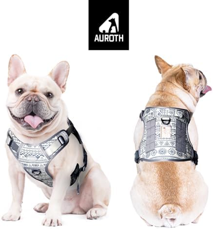 AUROTH Dog Harness for Small Medium Dogs, Tactical No Pull Dog Vest - Image 2