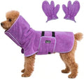 Mihachi Dog Bathrobe Towel Wrap Fast Drying by Mihachi