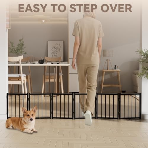 Snuowu 16" Freestanding Short Dog Gate - Image 6