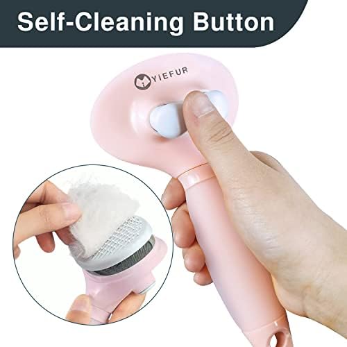 Cat Hair Brush, Soft Silicone Self Cleaning Brush - Image 2
