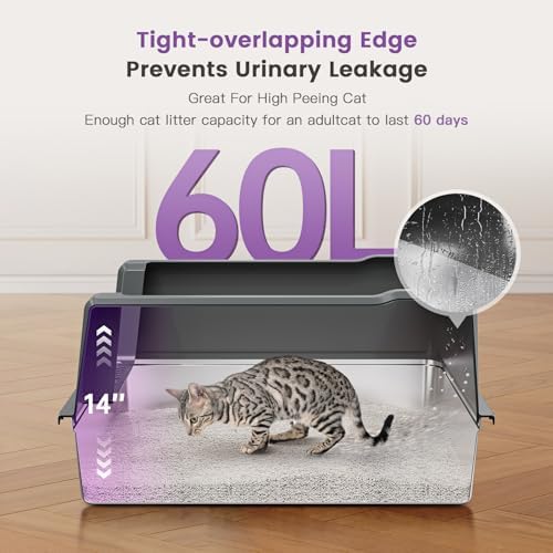 XXXL Stainless Steel Cat Litter Box - Image 3