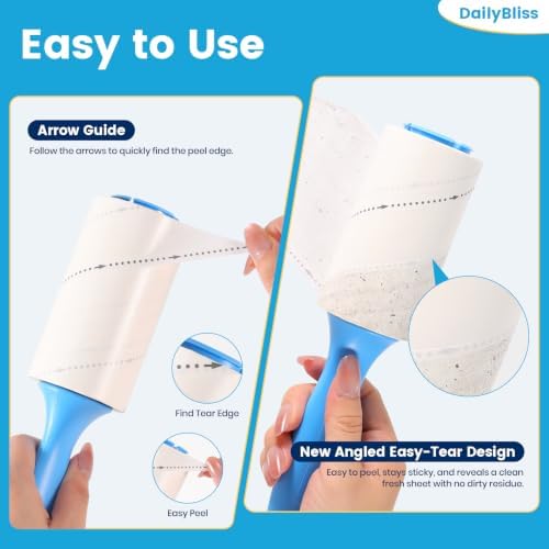 260 Sheets Extra Sticky Lint Roller - Image 4