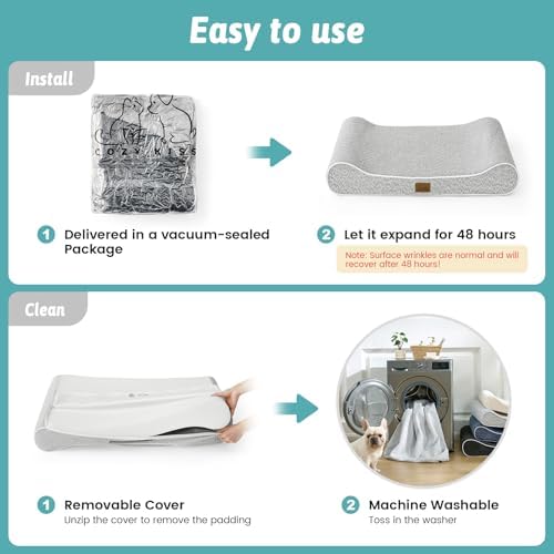 COZY KISS Orthopedic Dog Bed, for Extra Large Dogs up to 140 lbs - Image 6