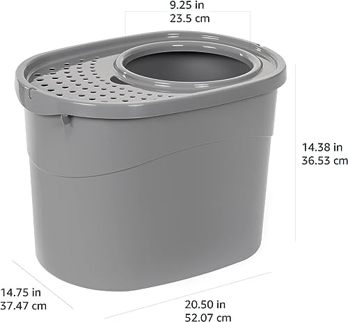 Amazon Basics Large Cat Litter Box - Image 7