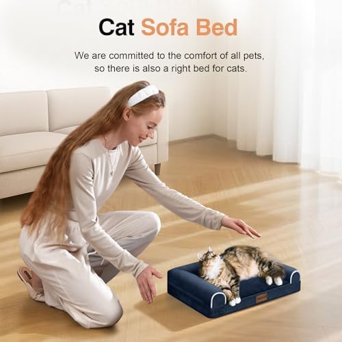 NANUYA Orthopedic Dog Bed for Small Dogs, 20 x 14 Inch - Image 3