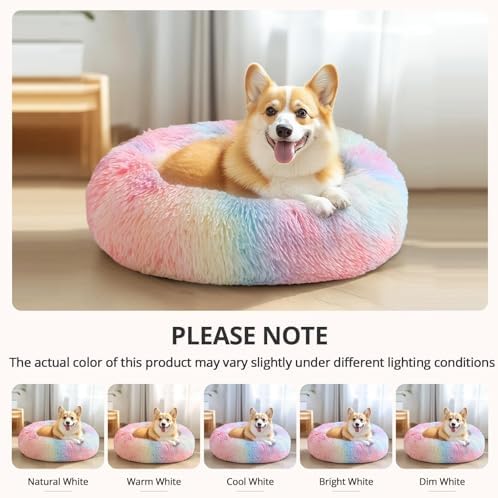 JOLLYVOGUE Calming Small Dog & Cat Bed - Image 6