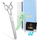 High-end Professional Dog Grooming Curved Thinning Scissors Teeth Blending by Fengliren%C2%AEDedicatedToScissorsForOver40Years