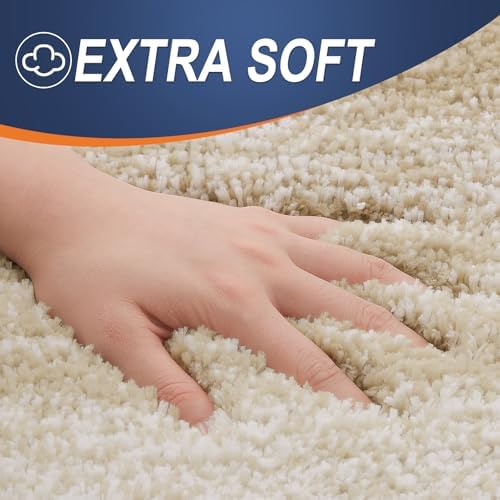 OLANLY Large Bathroom Rugs 44x32, Extra Soft Absorbent Microfiber Bath Rugs - Image 3