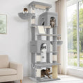 Hzuaneri Tall Cat Tree 84 Inch, Indoor Large Multi-Level Cat Tower by Hzuaneri