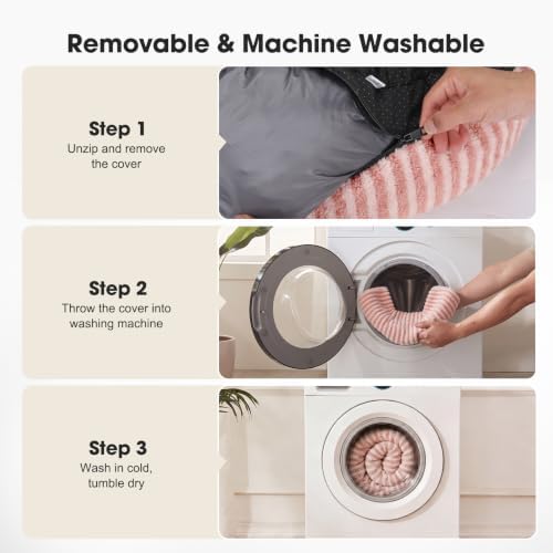 MIXJOY Dog Beds for Small Dogs Cats，Small Dog Bed Washable - Image 4