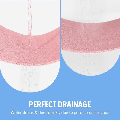 Hargiis Non-Slip Bathtub Mat, 2 Pack Anti Slip Shower Mat, Fast Drying Bathtub - Image 6
