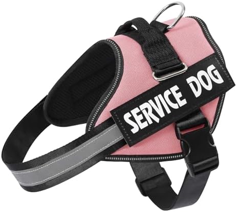 MUMUPET Service Dog Harness, No Pull & Reflective Pet Vest by mumupet