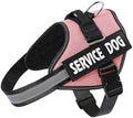 MUMUPET Service Dog Vest, No Pull & Reflective Dog Harness by mumupet