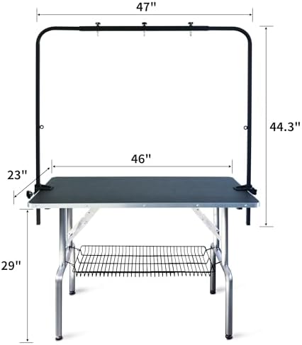 SHELANDY 46-in Dog Grooming Table - Image 2