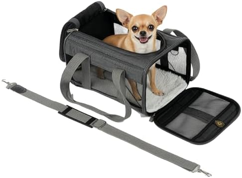 Sherpa Original Deluxe Travel Pet Carrier, Airline Approved & Guaranteed On by Sherpa