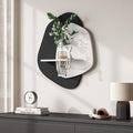 3D Textured Black and White Abstract Wall Art by Troartos