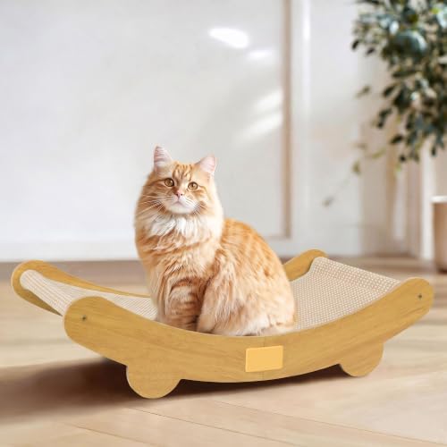 DWCN Large Sisal Cat Scratcher Bed Hammock Lounge Scratching Post Scratch Pad by DWCN