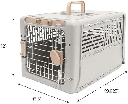 SportPet Designs Collapsible X-Small Pet Travel Carrier, Hard-Sided Kennel - Image 3