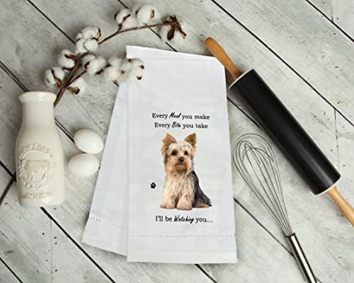 E&S Imports Yorkie Kitchen Towel - Image 3