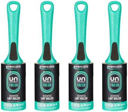 Evercare with Unstopables Fresh Scent All-Purpose Lint Roller, 50 Layers Per by Evercare