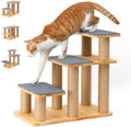 FUKUMARU Dog Stairs, Solid Wood Pet Stairs by FUKUMARU
