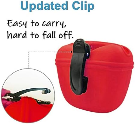 RoyalCare Silicone Dog Treat Pouch-Small Training Bag-Portable Dog Treat Bag - Image 4