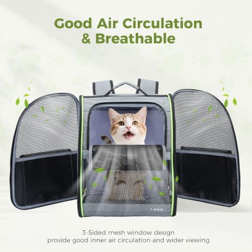 Lekereise Cat Backpack Carriers, Dog Carrier Backpacks - Image 3