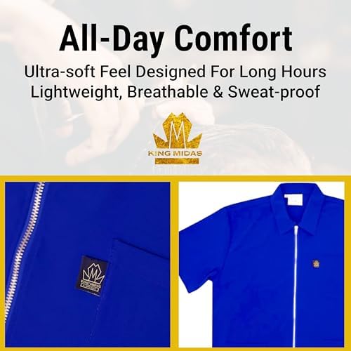 King Midas Professional Barber Jacket - Image 4