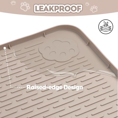 Silicone Cat Litter Mat for Litter Box 34”x22” Large Cat Mat - Image 7