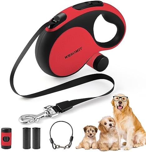 26 Ft Retractable Dog Leash by WRSOMIT