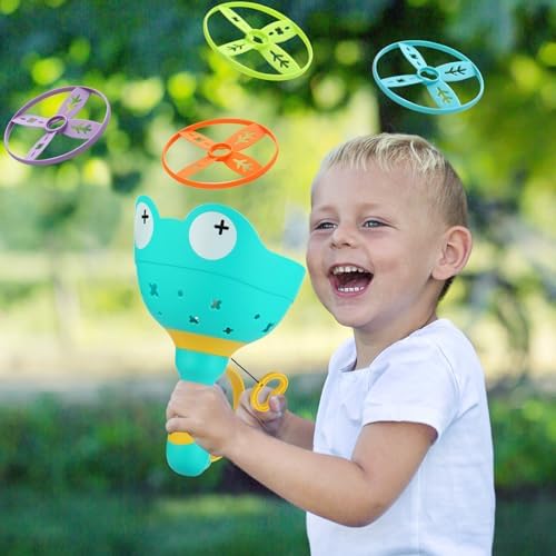 Outdoor Flying Disc Launcher Toys - Image 3