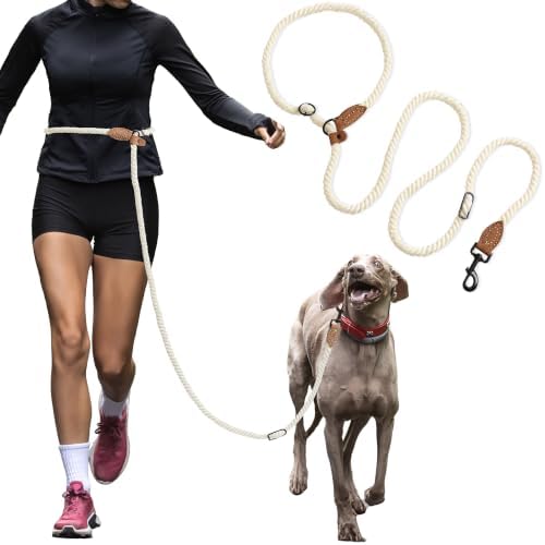 Mile High Life Hands Free Dog Leash, Crossbody Waist Leash by MileHighLife