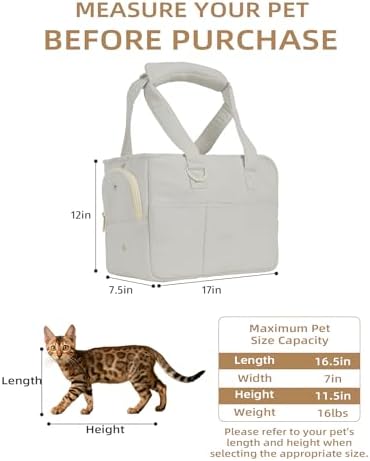 ONECUTE Dog Carrier for Small Dogs Rabbit cat - Image 2